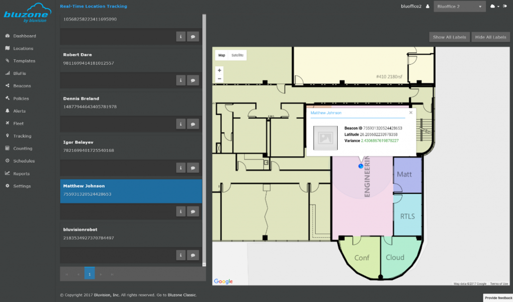 HID Location Services Cloud
